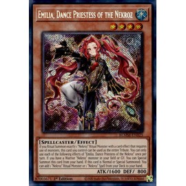 Emilia, Dance Priestess of The Nekroz - BLMM-EN025 - Secret Rare - 1st Edition