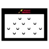 Comet Busters Small Black Moon Bindis (BIN546)