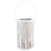 Solar Power Hanging Hollow LED Lamp Decorative Light for Outdoor