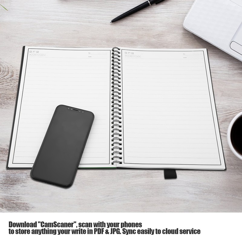 Erasable Smart Notebook APP Storage Available Reusable Office School Stationery