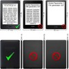 OcioDual Faux Leather Case with Magnetic Closure for Kindle Paperwhite