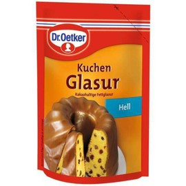 Dr Oetker Hell Kuchen Glasur 125g/4.4oz Milk Chocolate Icing