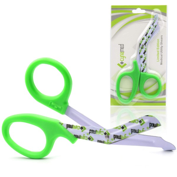 Cynamed Trauma Bandage Shears - Safety Medical Scissors with Blunt