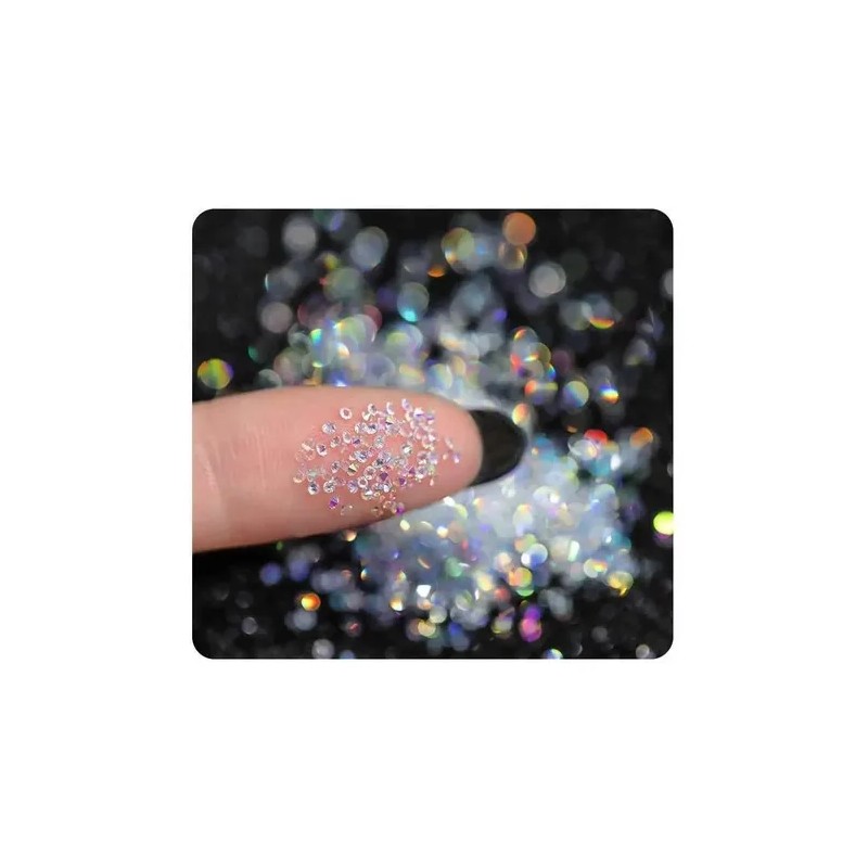 Cristal Pixie Tornasol Ab Para Uñas