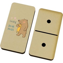 Azeeda 'Sending Bear Hugs' Domino Set & Box (DM00048675)