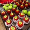 400 pcs Candy Apple Skewer Sticks, PEOUWNES 5mm 5.5 inch