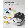 COMFEE' Rice Cooker 12 Cups Cooked/6 Cups Uncooked, Portable Non-Stick