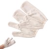Lyreh Guantes Seda Cruda Masaje Ayurvédico Garshana Muñequeras Elásticas Exfoliación