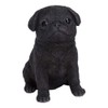 Vivid Arts Pet Pals Black Pug Puppy | Resin Home