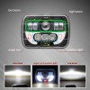 Unbranded 7x6 5x7 LED Headlights Hi/Lo DRL Pair For Chevy