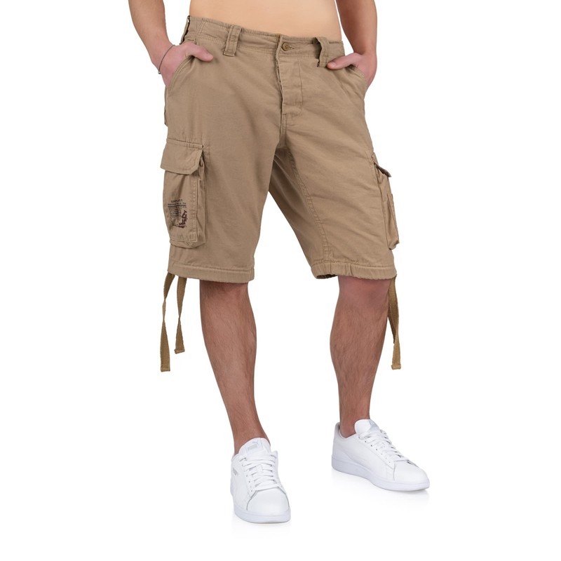 Surplus Raw Vintage Airborne Vintage Men's Cargo Shorts - beige
