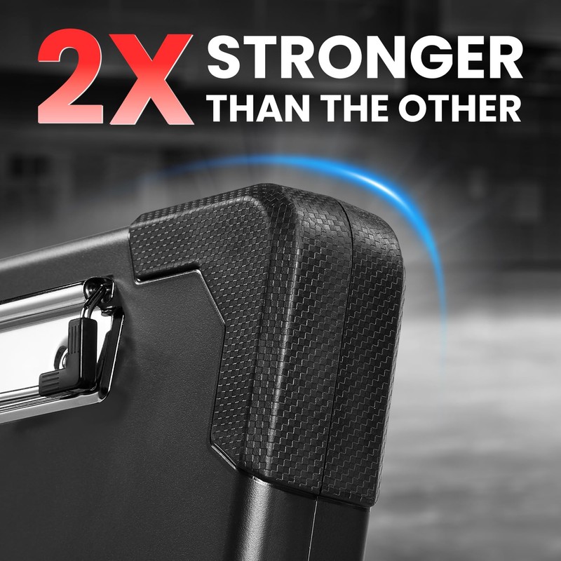 Sooez Toughest Clipboard with Storage, Internal Pen Pouch Included, Letter/