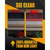 LESAUCE 2025 Upgraded Third Brake Light Smoked Compatible with 1995-2017