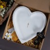 Prayer Bowl Set with Cards, Heart Prayer Bowl Wooden with