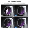 NEEWER 62mm 可変NDフィルター トゥルーカラー&ハードストップ 3-11ストップ調整可能 ND8-2000フィルター 減光レンズ DSLRカメラ/ミラーレスカメラ用 減光フィルター マルチコート光学ガラス