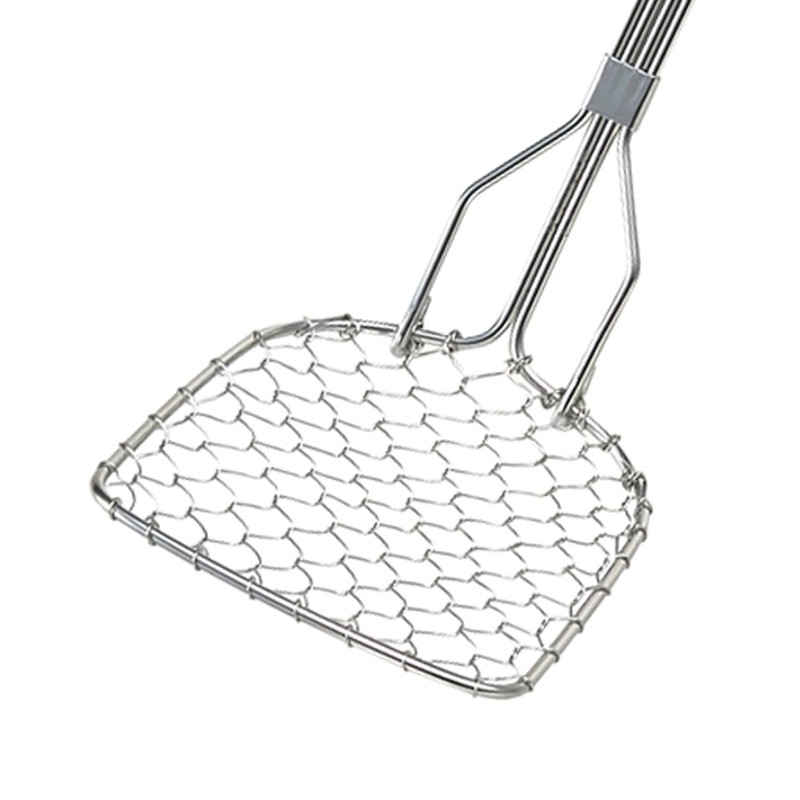 Takagi 18-8 Stainless Steel Yudofu Spoon, Large Square
