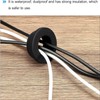 10Pcs Snap Rubber Grommet Hole Plug Mount Dia 6.5mm ID