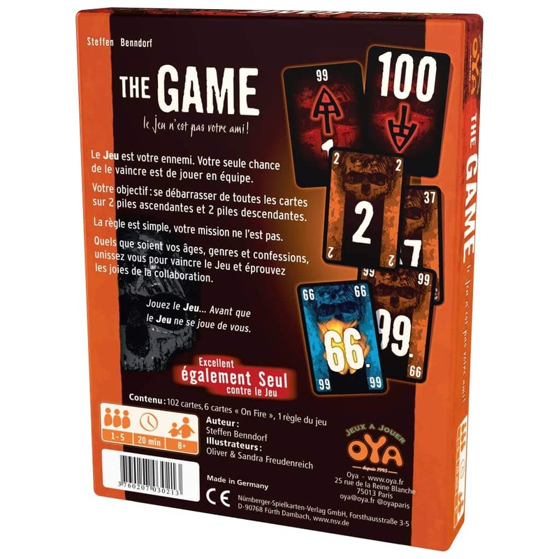 Kartenspiel "The Game"