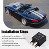 JA&MIU 3PCS 4671168E 72472M 5 pin 12 Volt DV SPDT