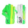 Kookaburra LC 4.0 Wicket Keeping Glove, Size Adult, Green/Yellow/White