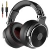 OneOdio Leather Protector Studio Headphones with 90° Rotating Case and