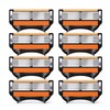 6-Layer Stainless Steel Razor Blades for Men – Replaceable Cutter