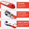 Right Angle Phillips Magnetic Screwdriver, Mini Ratchet Wrench Set, Offset