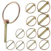 Kyuionty 12 Pcs 4 Sizes Lynch Pin Assortment Kit, 3/8"