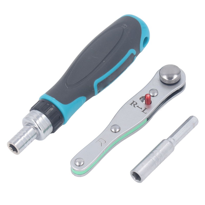 34Pcs Ratchet Screwdriver Set Multi Function CRV Magnetic Ratcheting Bit