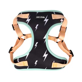 Jack & Bully Dog Harness, No Pull Vest Step-in Adjustable Neoprene Soft with Breathable Mesh, All Weather, French Bulldog (Small)