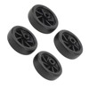 4Pcs Luggage Wheel Suitcase Wheels Universal Wheel Caster Wheel PVC