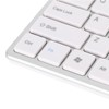 Smart Wireless Keyboard Mouse Kit Silent LED Indicator Waterproof Power