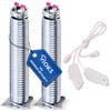 VIOKS Door Hinge Spring Set Replacement for Siemens 00754873-2x Pink