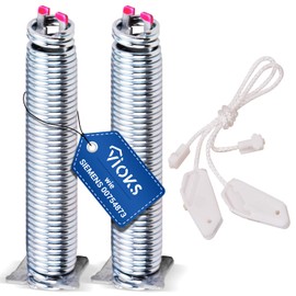 VIOKS Door Hinge Spring Set Replacement for Siemens 00754873-2x Pink Springs with Cable Pull for Bosch Dishwasher - Door Spring Siemens Dishwasher