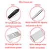Brownie Spatula 2 Pieces,Small Spatulas for Kitchen Use,Small Metal Spatula,Mini