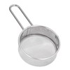 Mini Stainless Steel Flour Sifter, Round, 40 Mesh, Professional Small