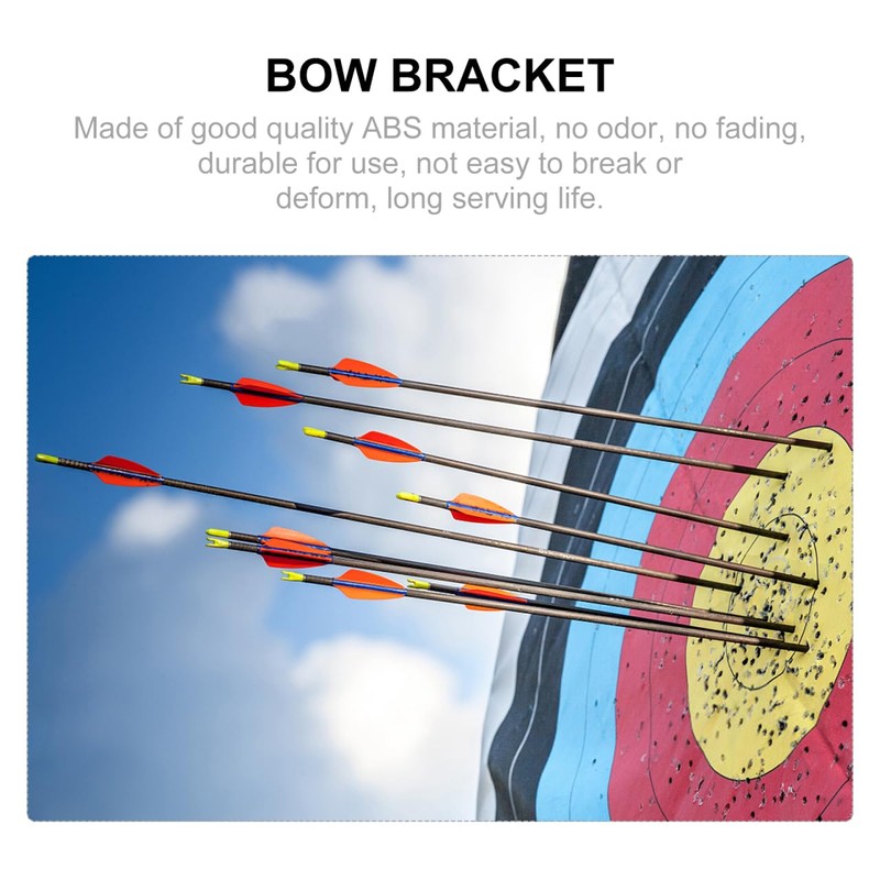 Gogogmee Pack of 2 Wall Mount and Bow with Screws,