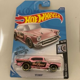Hot Wheels Mustangs and more!:_‘57 Chevy Rod Squad pink
