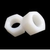 TERF® M4 Hex Hexagon Nut M4 (4mm) White Nylon Hex