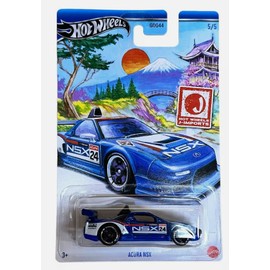 Hot Wheels J-Imports Blue Acura NSX 5/5 Art Card