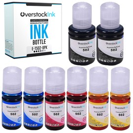 For Epson 8PK Replacement 502 Value Pack for Epson on EcoTank ET-2760 ET-2850 ET-2851