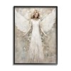 Stupell Industries Soft Abstract Angel Framed Giclee Art by Riley