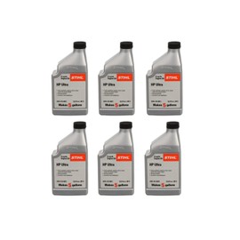STIHL 0781 313 8013 12.8 Ounce High Performance Ultra 2 Cycle Engine Oil, 6 Pack