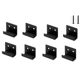 FAFEFC 8 Pieces of Stainless Steel Tile Hanging Code Heavy Duty Wall Mounting Bracket, Photo Frame Wall Tile Hanger, Display Rack Steel Hook Buckle