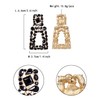 Flyonce Large Statement Drop Earrings for Women Fashion Jewelry, Rhinestone