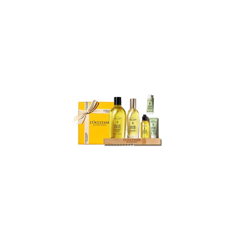 L'Occitane (Gift) Almond Shower Oil Duo Set (+Deluxe 3 types+Soap