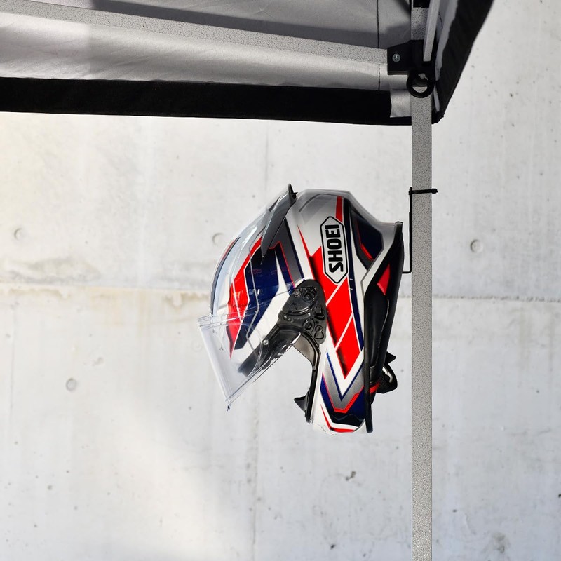 Dirtfreak D6547 Helmet Hanger, Type B, Screw Fastening/Tie Wrap, Garage,