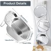 Sink Strainer Colander Drain Basket, Multifunction Saddle Leftover Mesh Stainless