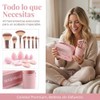 40 Piezas Set Brochas Maquillaje Profesional con Estuche | con