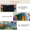 2 Pack Tissue Box Cover Holder, Air Balloons Rectangle Leather